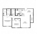 Two Bedroom/Two Bath Large